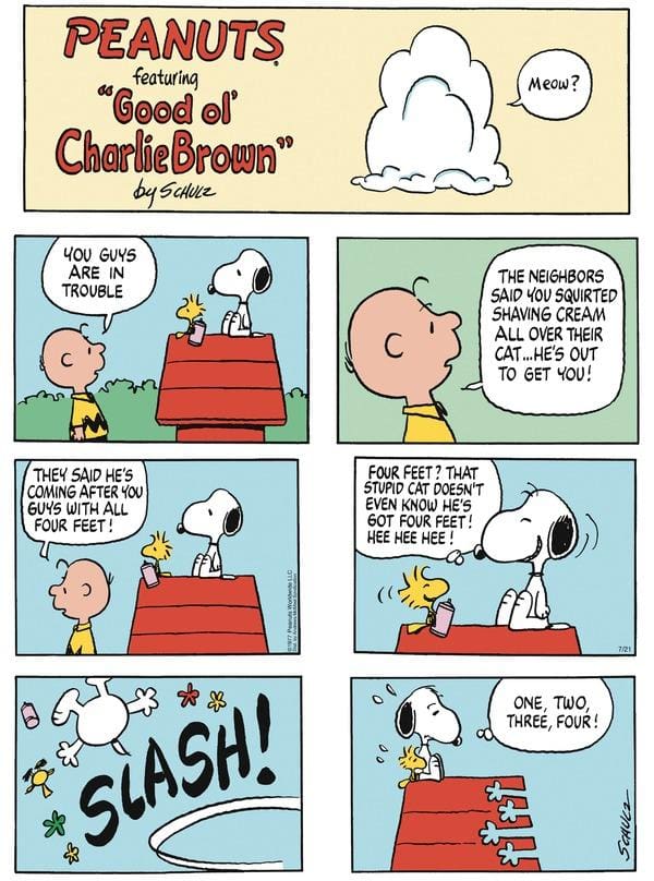 Peanuts Archives Daily Comics Peanuts Archives Daily Comics